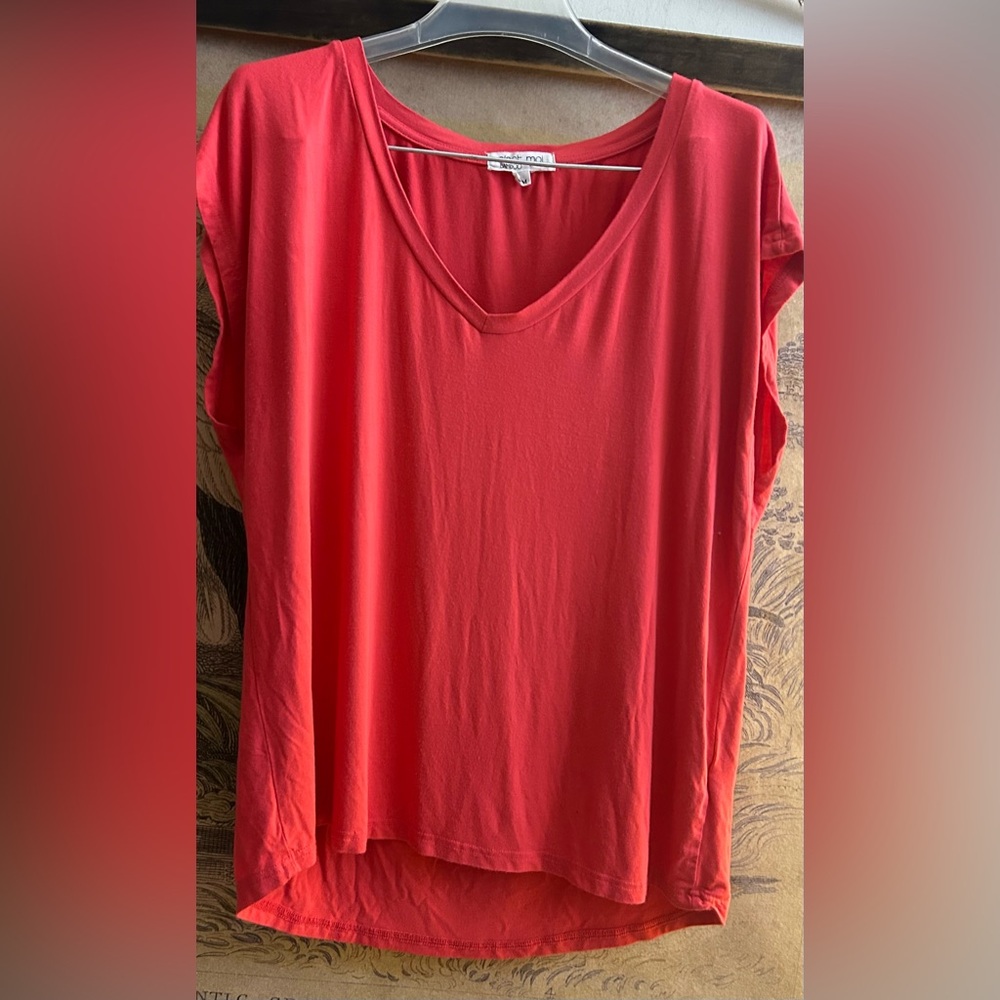 * C’est Moi Bamboo Relaxed Cap Sleeve Top SZ Small / Medium *